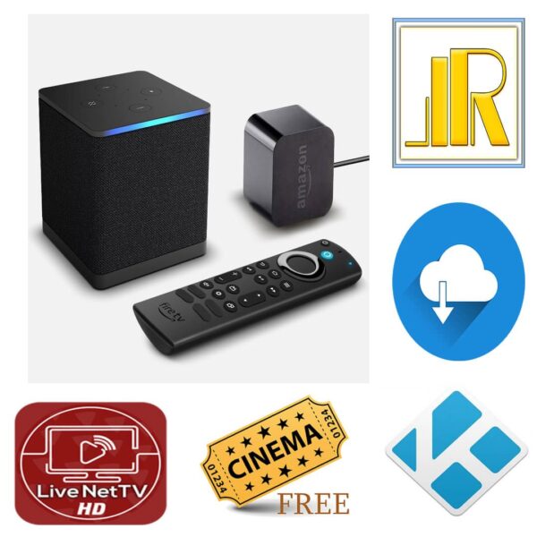 All New! Fully Loaded Amazon Fire TV Cube 3rd Generation